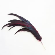 Extra Large Two Tone Cocktail Spike 30-35cm Red