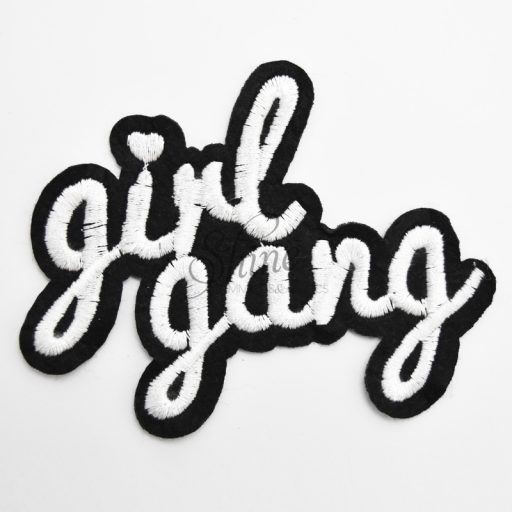 Girl Gang Iron On Motif