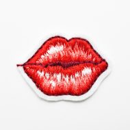 Lips Iron On Motif