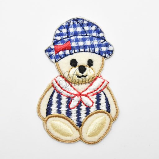 Nautical Teddy Bear Iron On Motif