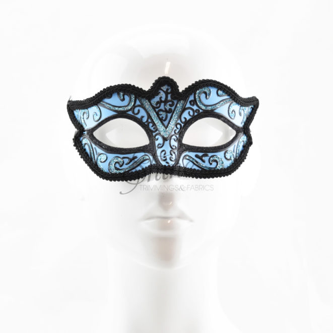 Capri Eyemask Pale Blue – Shine Trimmings & Fabrics