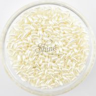 Rice Beads 6mm Light Ivory