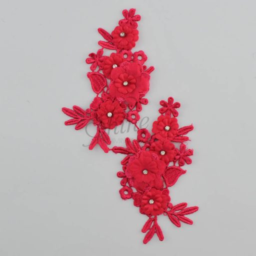 Small 3D Motif with Diamantes Pair Nirvana #1-10