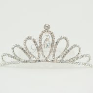 Tiana Diamante Tiara Silver