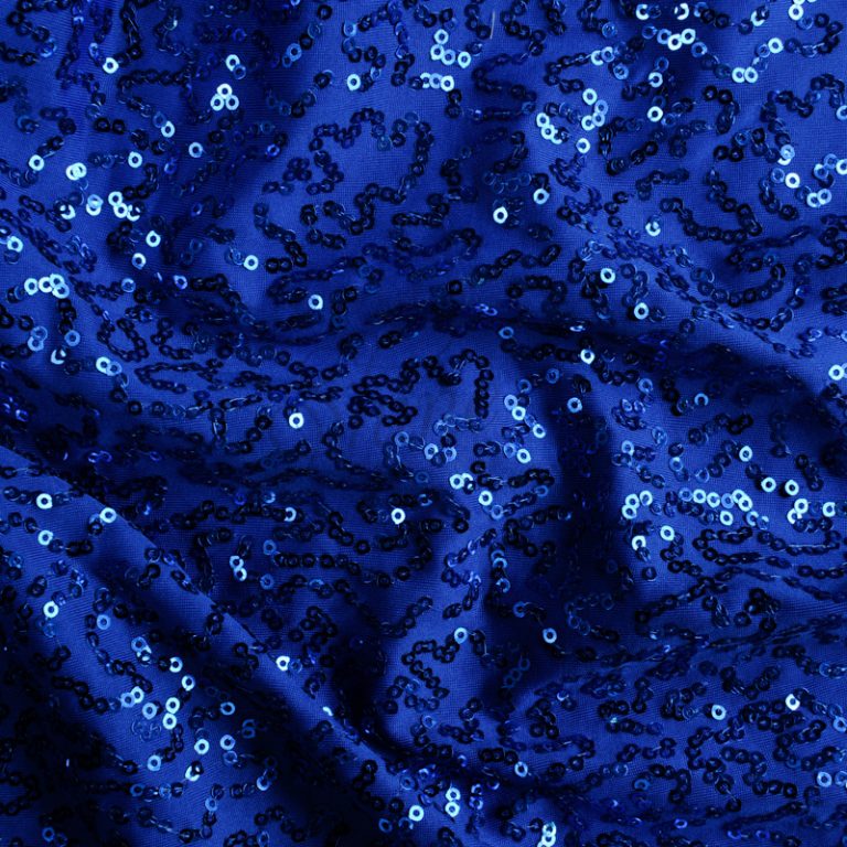 Broadway Sequin Fabric – Royal-Metallic Sequin | Shine Trimmings & Fabrics
