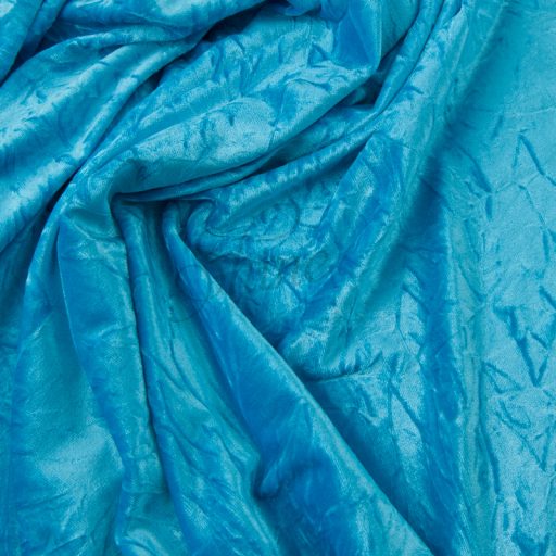 WaterCrush Stretch Velvet - Electric