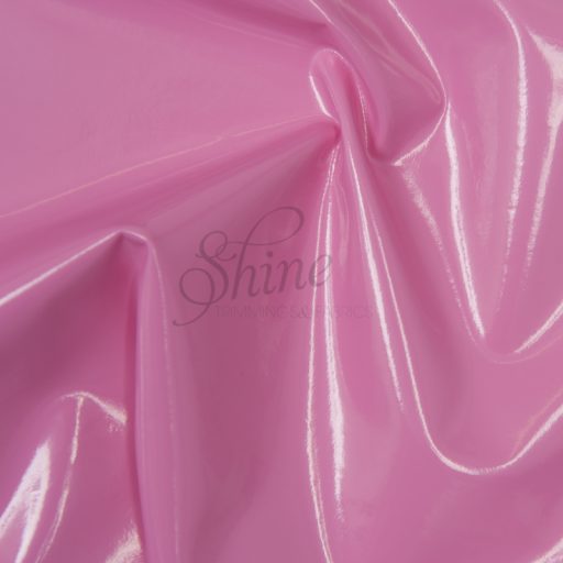 Stretch PVC Pink | Shine Trimmings & Fabrics