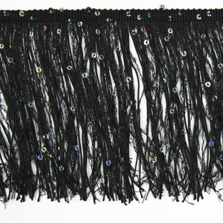 fringe sequin fabric