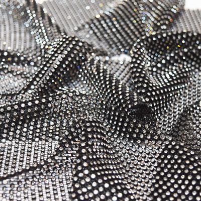 swarovski mesh fabric