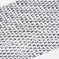 Fishnet Banding Trim with Diamante Clusters