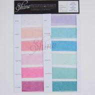 Hologram Glitter Tulle Sample Cards