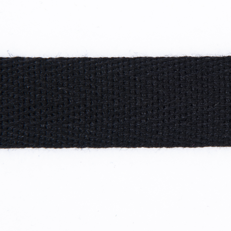 Cotton Tape – 20mm – Black | Shine Trimmings & Fabrics