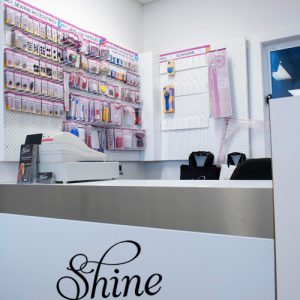 Shine Learning Studio - Haberdasheries/reception desk