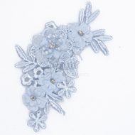 Alexa 3D Motif Pair H0008 - Dusty Blue