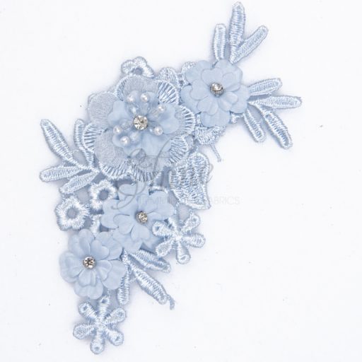 Alexa 3D Motif Pair H0008 - Dusty Blue