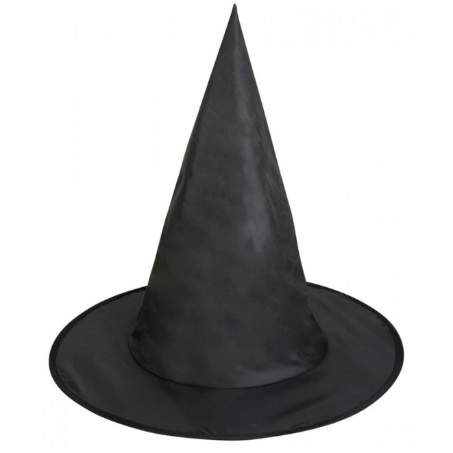 Black Plastic Childrens Witch Hat – Shine Trimmings & Fabrics