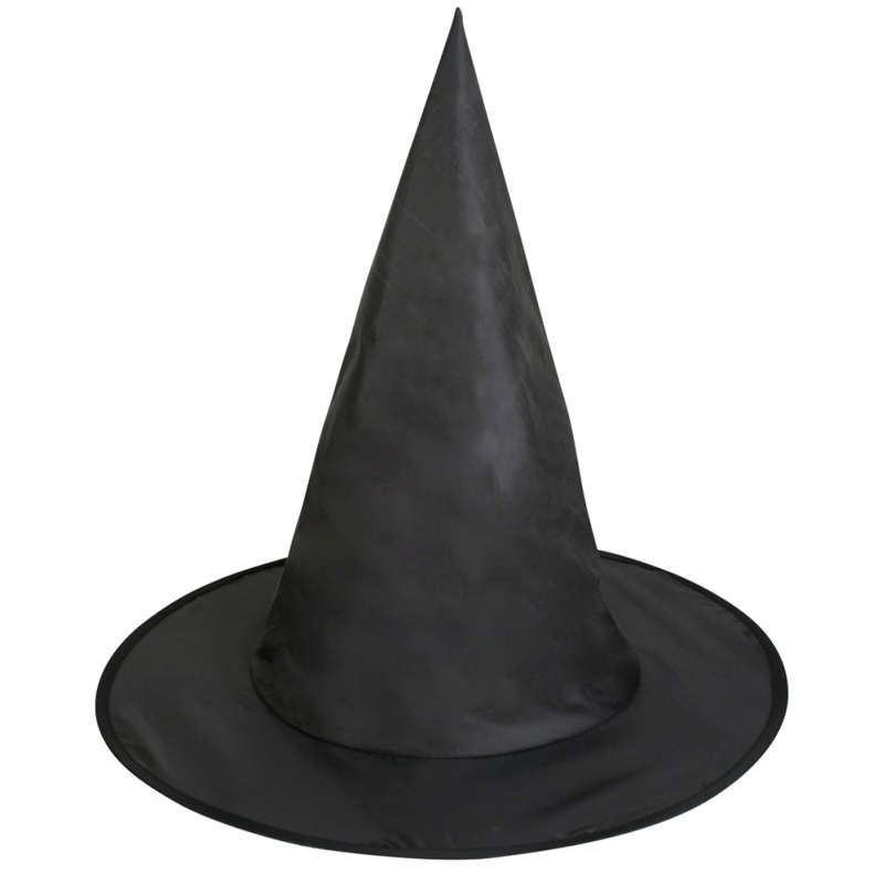 Black Plastic Childrens Witch Hat | Shine Trimmings & Fabrics