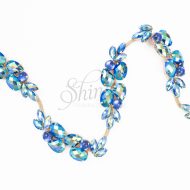 Aloha Crystal Trim - Gold Blue AB
