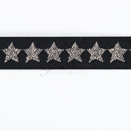 Indian Trim Stars DT18-04 - Black/Silver