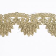 Gold Metallic Spike Regal Trim