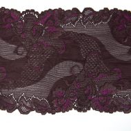 Stretch Lace Trimming 59225 - Plum/Cerise