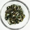 Swarovski Rivoli Sew-on Stone – Crystal Iridescent Green (001IRIG) CS3200-001IRIG