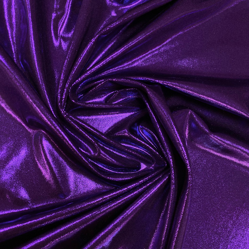 Shimmer Stretch Spandex Purple | Shine Trimmings & Fabrics