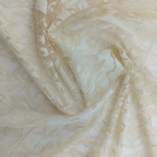 Coco Stretch Lace - Cream