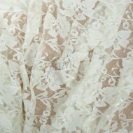 Gemma Stretch Lace - Off White