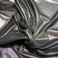 Liquescent Foil Stretch Mesh - Black