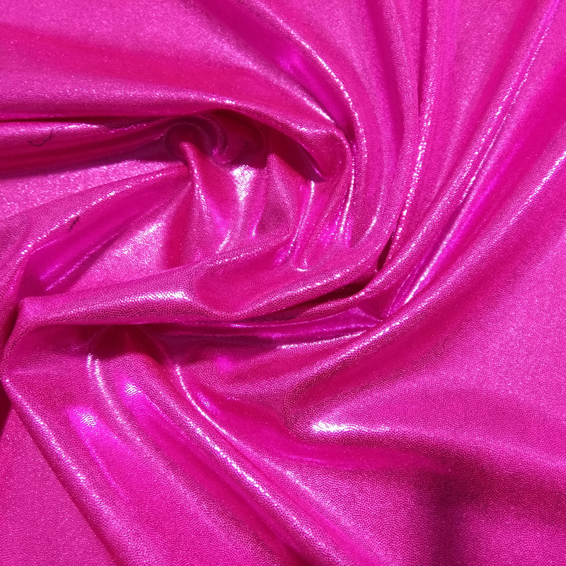 Shimmer Stretch Spandex Hot Pink | Shine Trimmings & Fabrics