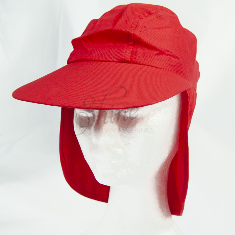 School Hat – Red | Shine Trimmings & Fabrics
