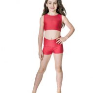Studio 7 Children's Mesh Crop Top