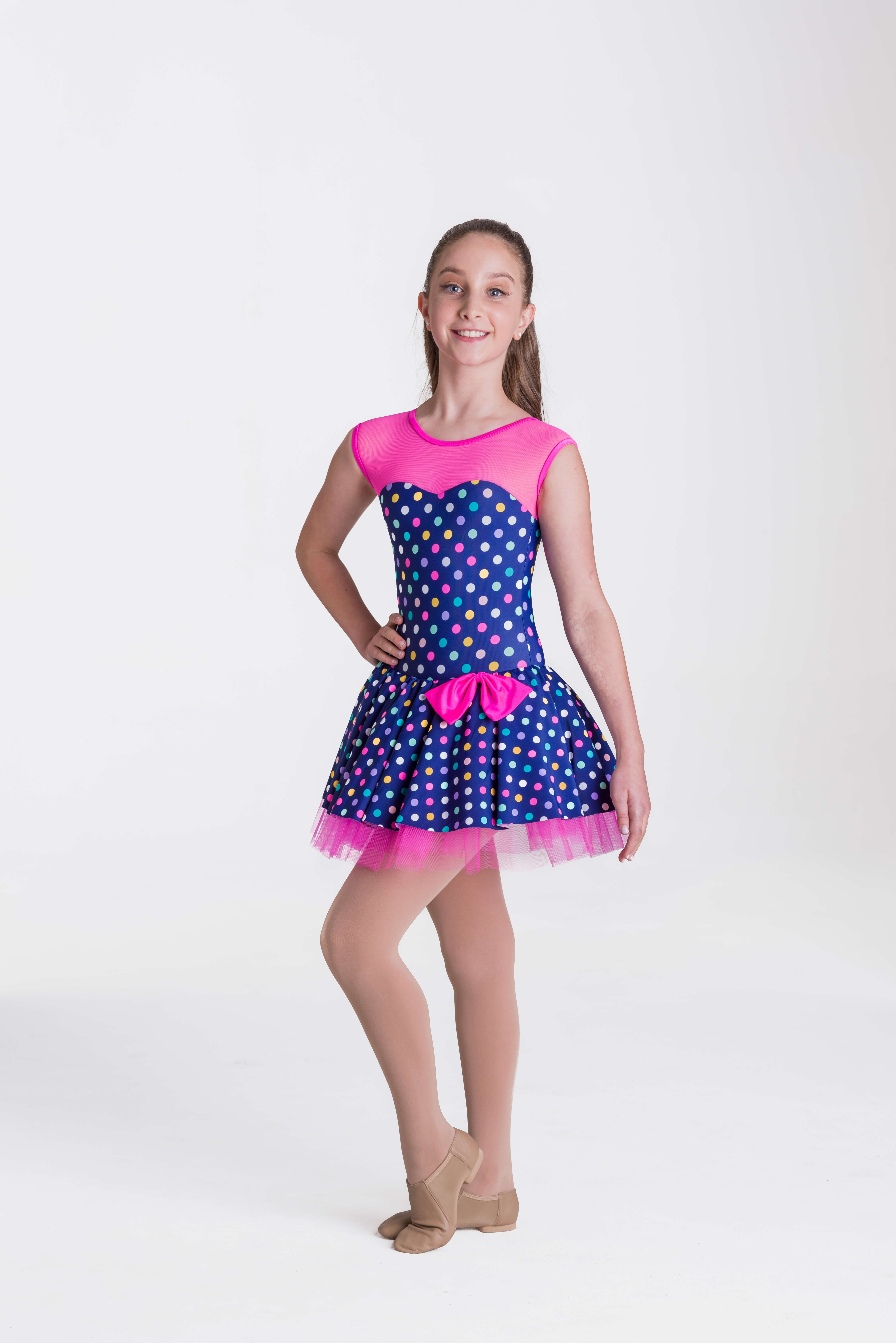 Studio 7 Children's Polka Dot Princess Dress | Shine Trimmings & Fabrics
