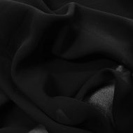Chiffon Black (150cm)