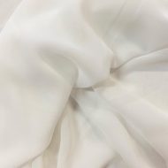 Chiffon Off White (150cm)