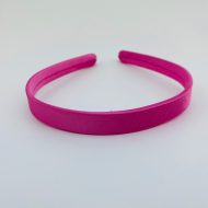 Pink Satin Ribbon Headband 13mm