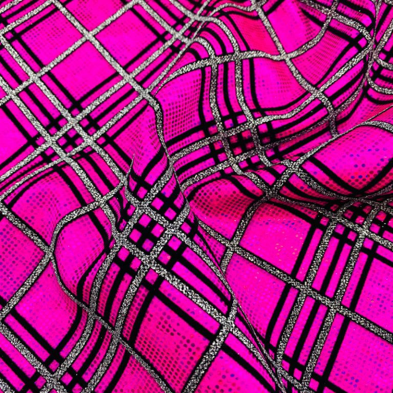 Legally Blonde Tartan – Cerise – Shine Trimmings & Fabrics