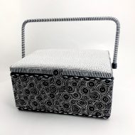 Sewing Box Black/White