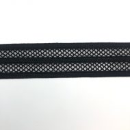 Belting Elastic Fishnet Black