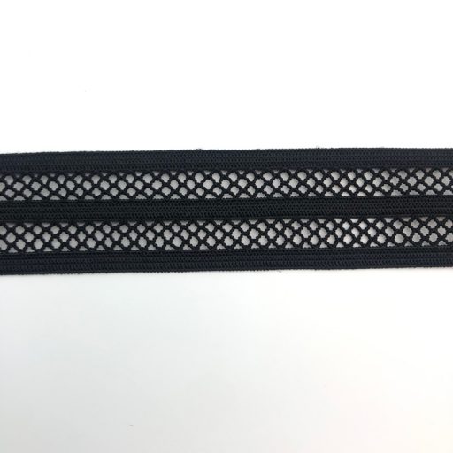 Belting Elastic Fishnet Black