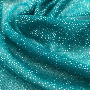Glitter Knit Chiffon