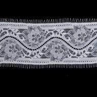 Stretch Chantilly Lace Trimming 69264 - White