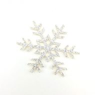 Snowflake Glitter Motif