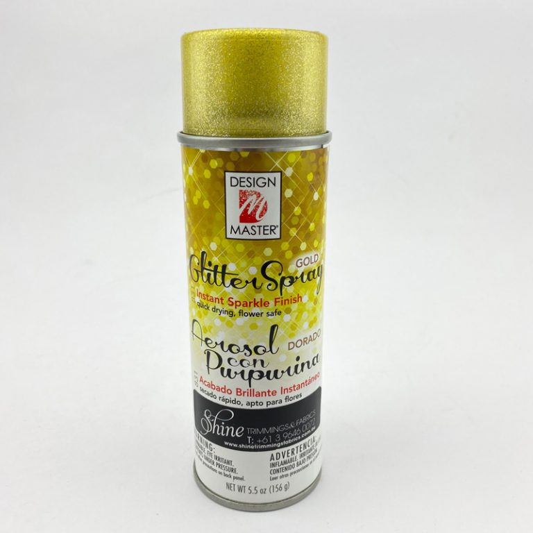 Design Master Colortool Spray Gold Glitter Shine Trimmings & Fabrics