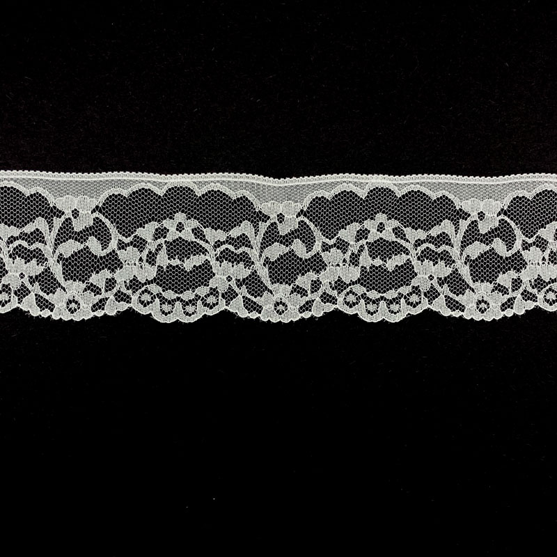 Nylon Lace Trimming 7791 – White