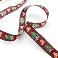 Christmas Teddy Ribbon
