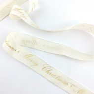 Vintage Merry Christmas Ribbon