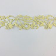 Gold Christmas Holly Decorative Ribbon