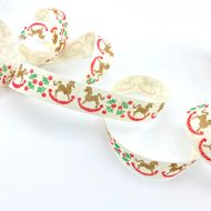 Rocking Horse Christmas Ribbon Roll